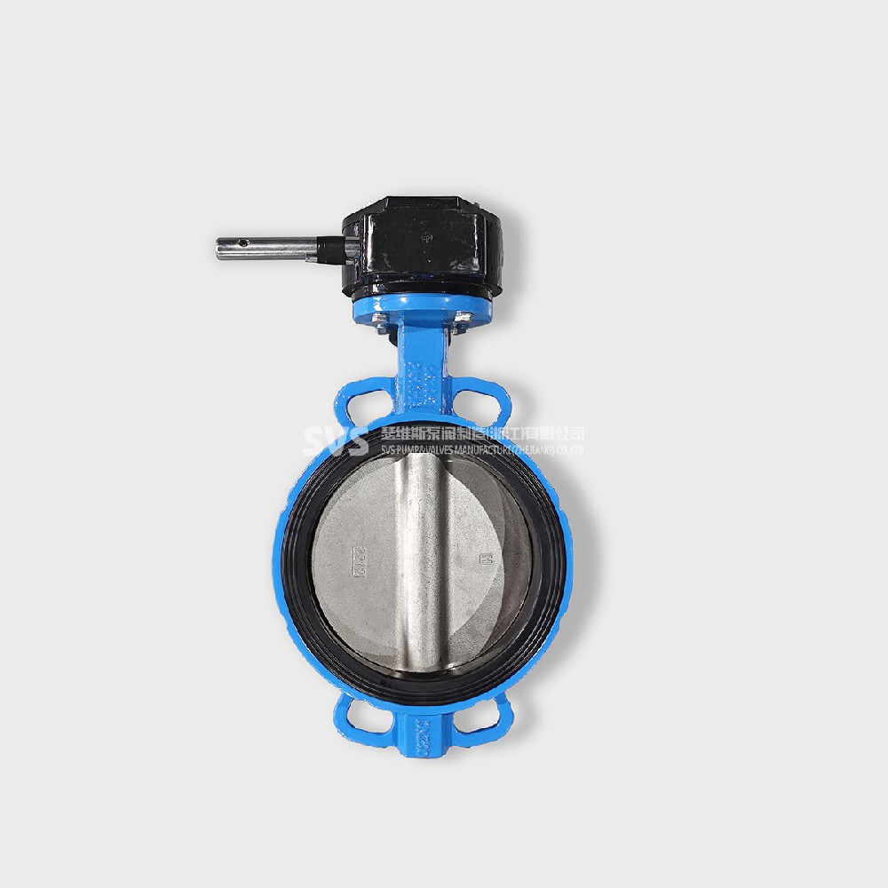 Clamp turbine butterfly valve